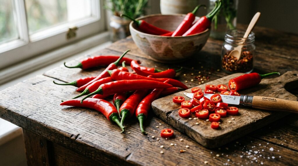 Chili peppers boost metabolism and reduce belly fat